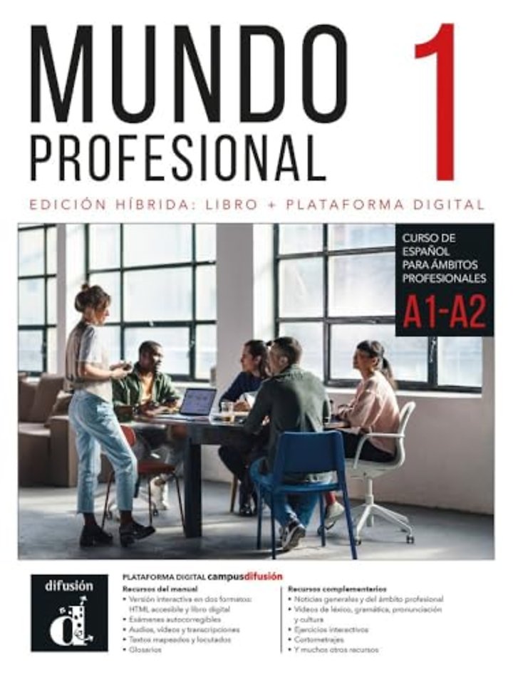 Mundo profesional 1 (A1-A2) – Edición híbrida para estudiantes