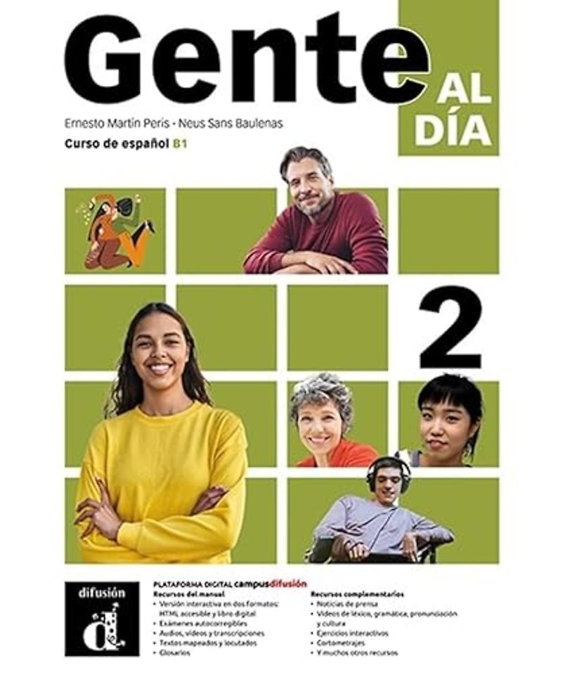 Gente al día 2. Edición para estudiantes: libro + entorno digital