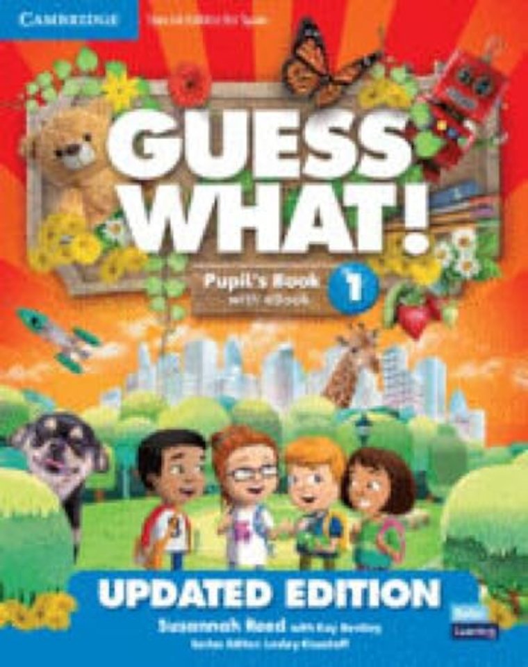 Guess What! Level 1 Pupil's Book with Enhanced eBook Special Edition for Spain Updated