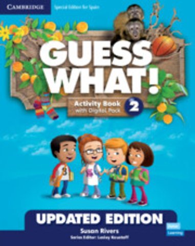 Guess What! Level 2 Activity Book with Digital Pack and Home Booklet Special Edition for Spain Updated