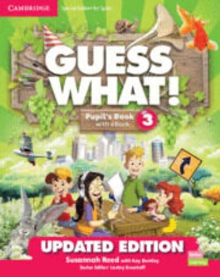 Guess What! Level 3 Pupil's Book with Enhanced eBook Special Edition for Spain Updated