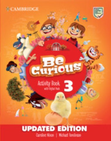 Be Curious Level 3 Activity Book with Home Booklet and Digital Pack Updated