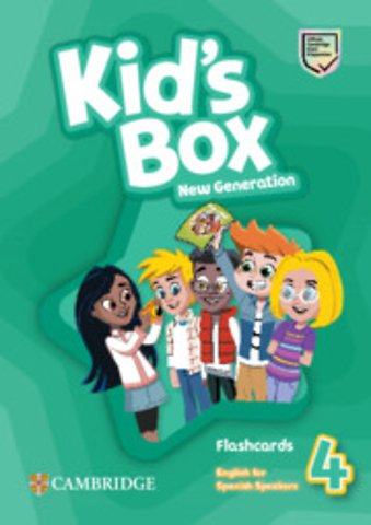 Kid's Box New Generation Level 4 Flashcards English for Spanish Speakers