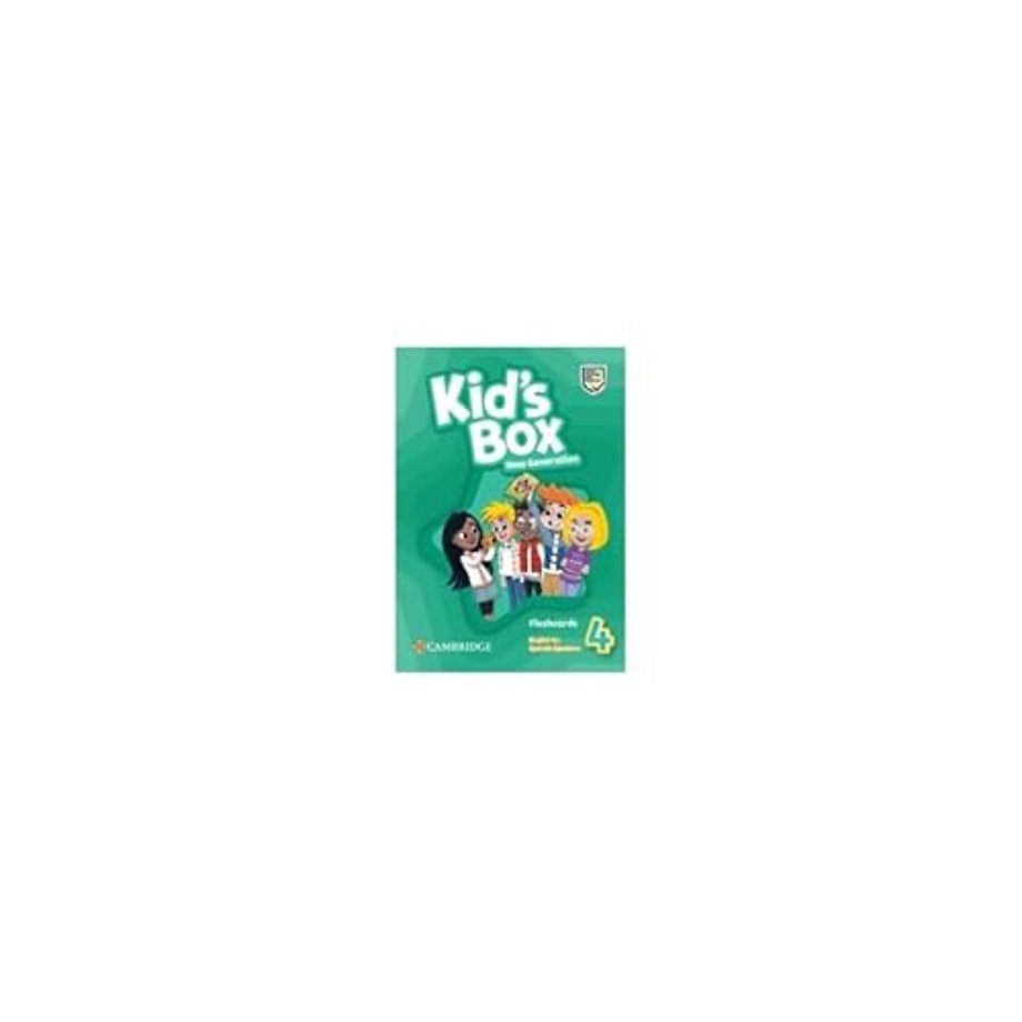 Kid's Box New Generation Level 4 Flashcards English for Spanish Speakers