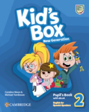 Kid's Box New Generation Level 2 Pupil's Book with eBook English for Spanish Speakers