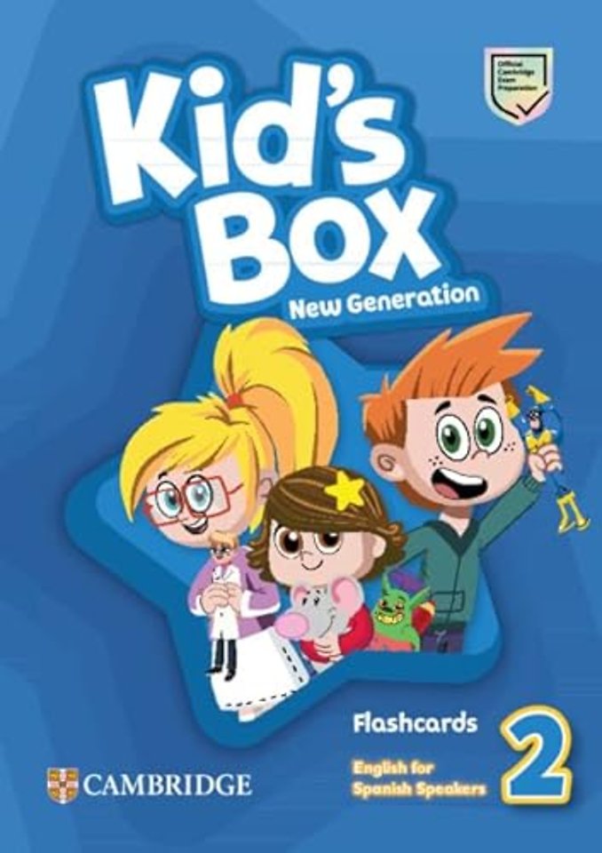 Kid's Box New Generation Level 2 Flashcards English for Spanish Speakers