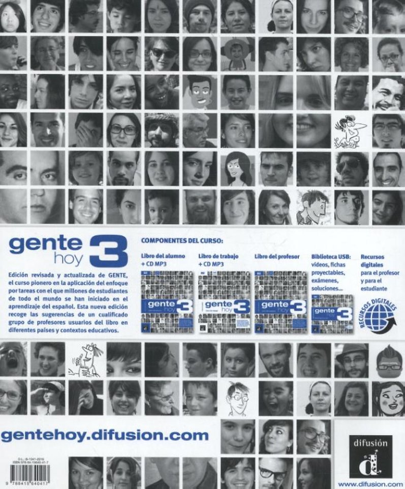 GENTE hoy 3 - Libro de trabajo - Originele versie B2 Libro de trabajo