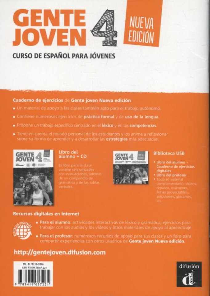 Gente joven 4 - Cuaderno de ejercicios B1.1 Cuaderno de ejercicios