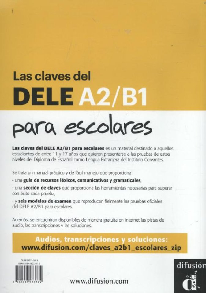 Las claves del DELE A2-B1 A2-B1