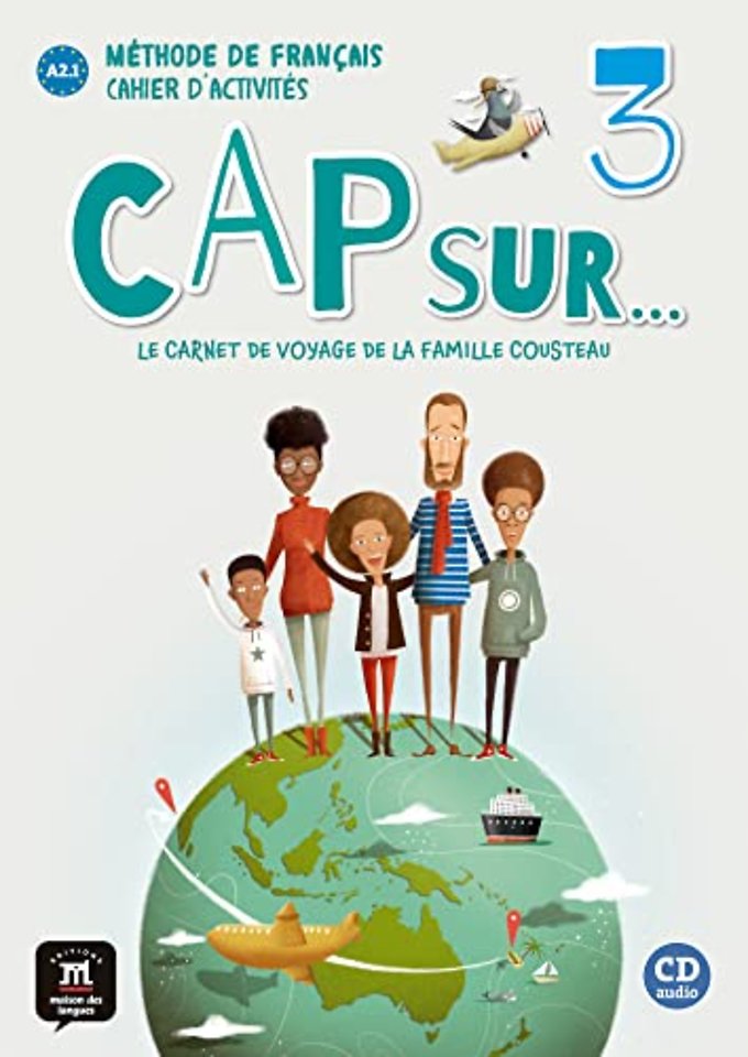 Cap sur... 3 - Cahier d'activites + audio MP3. A2