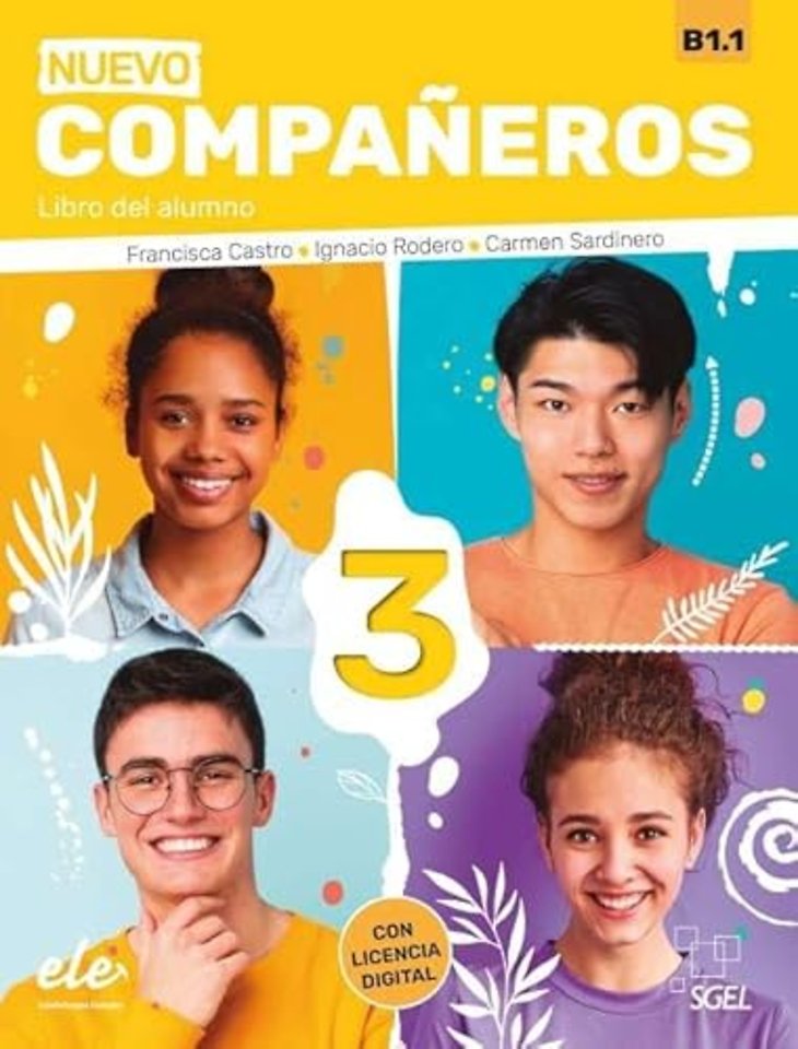 Nuevo Companeros 3 - Libro del alumno + licencia digital. B1.1