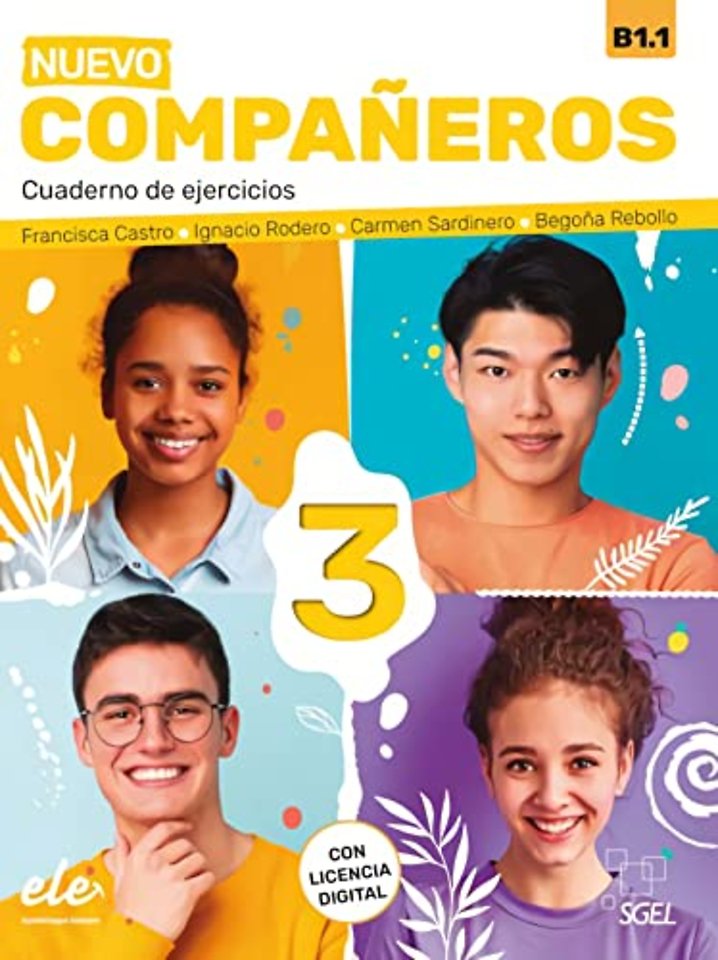 Companeros 3 - Cuaderno de ejercicios - con licencia digital - Nueva Edicion. B1.1