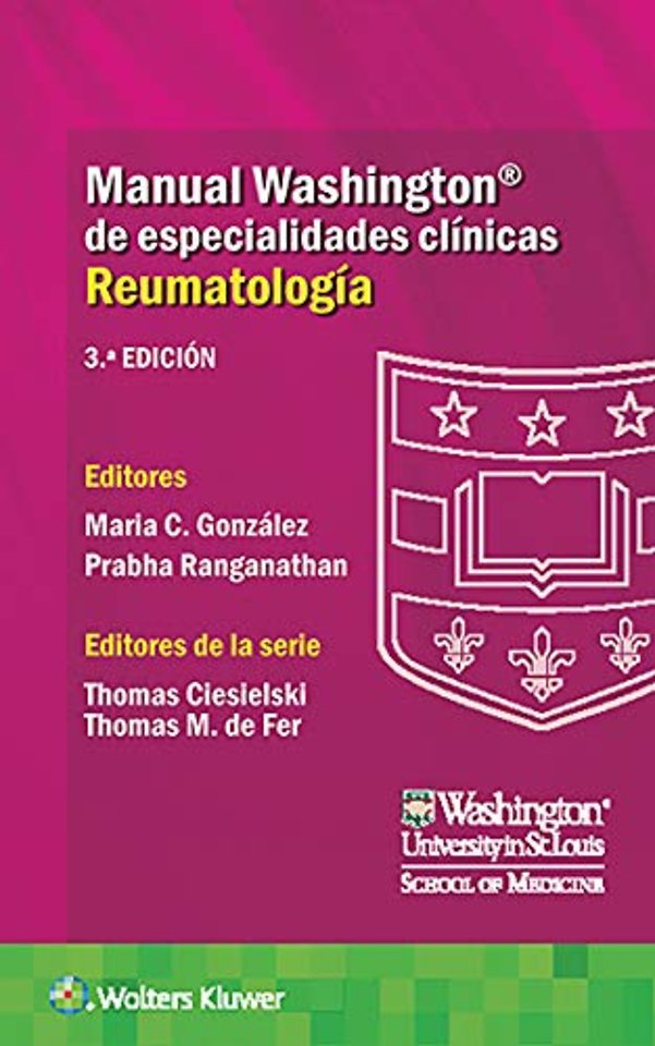 Manual Washington de especialidades clinicas. Reumatologia