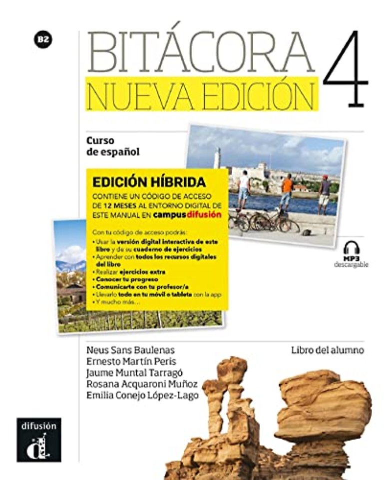 Bitácora Nueva edición 4 Ed. híbrida L. del alumno