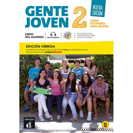 Gente joven 2 Nueva edición - edición híbrida