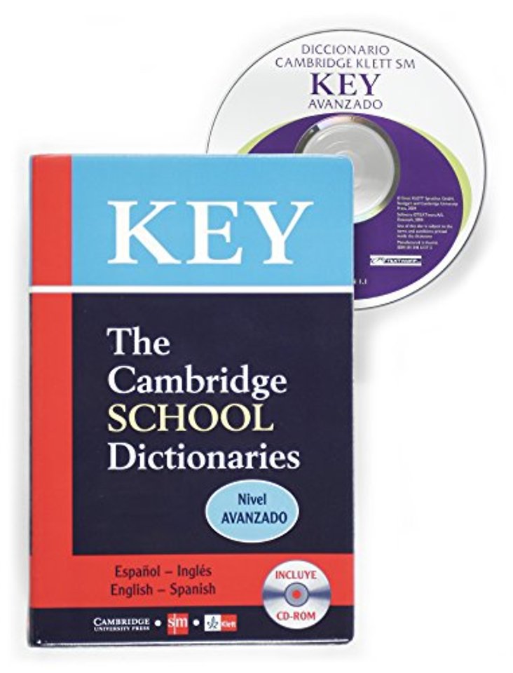SM Key Avanzado Spanish-English Dictionary with CD