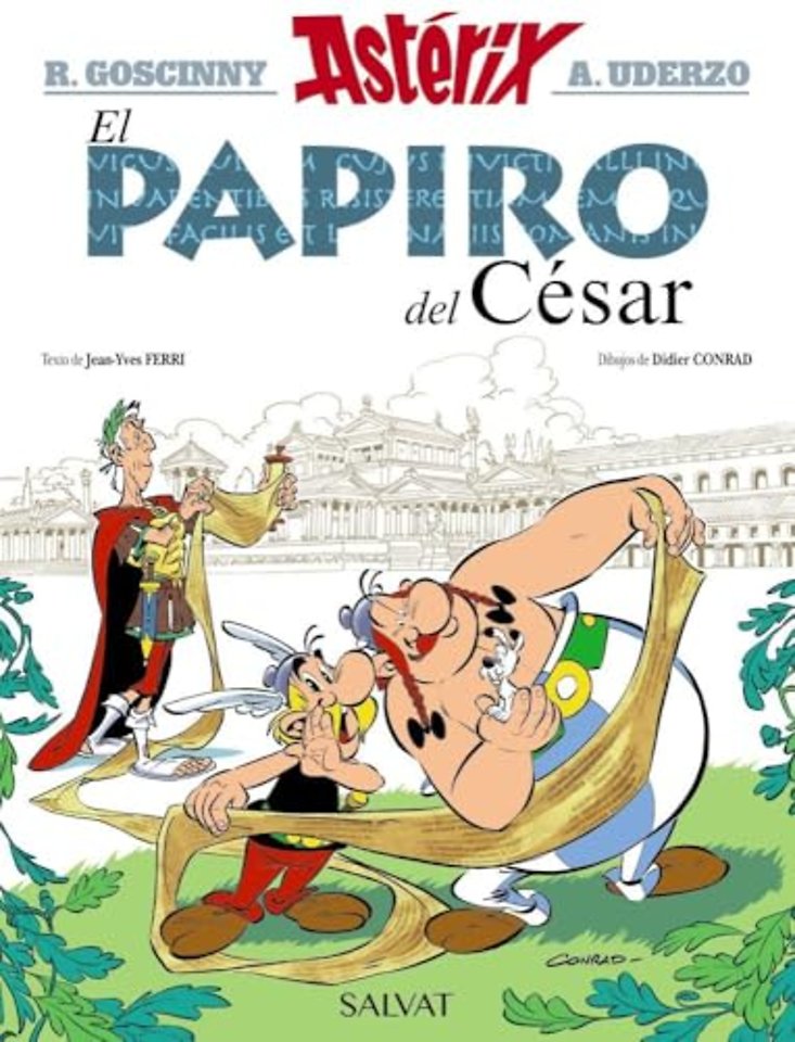 Asterix in Spanish  - El papiro del Cesar