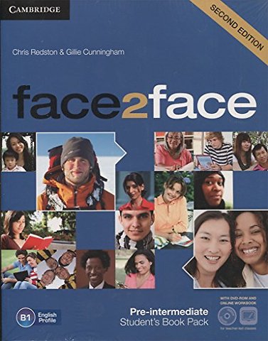 face2face for Spanish Speakers Pre-intermediate Student's Pack(Student's Book with DVD-ROM, Spanish Speakers Handbook with Audio CD,Online Workbook)