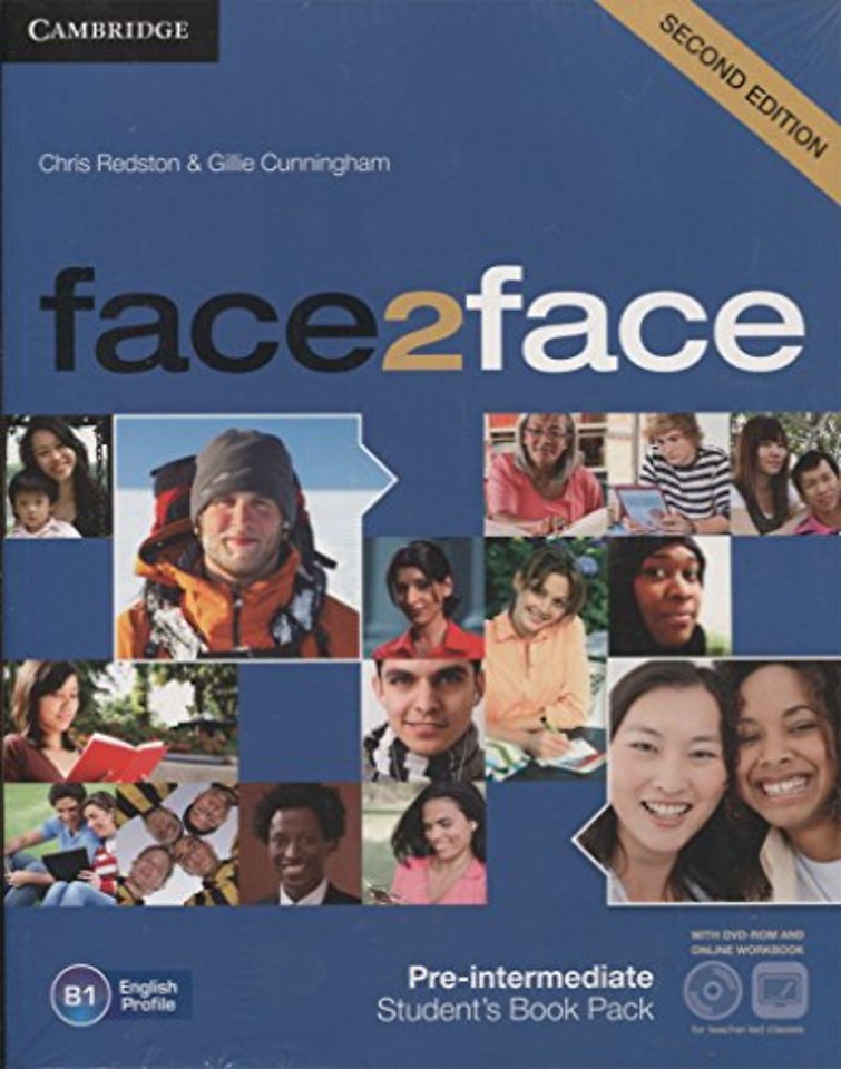 face2face for Spanish Speakers Pre-intermediate Student's Pack(Student's Book with DVD-ROM, Spanish Speakers Handbook with Audio CD,Online Workbook)