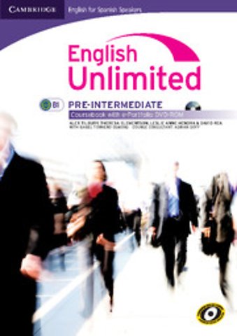English Unlimited for Spanish Speakers Pre-intermediate Coursebook with e-Portfolio