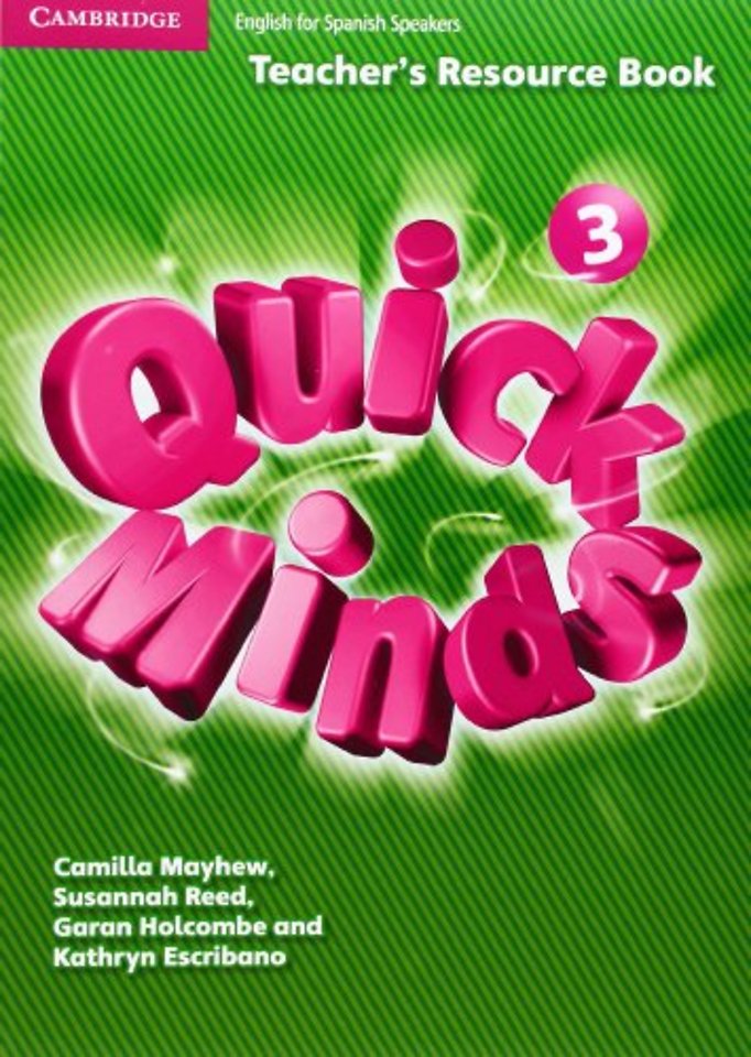 Quick Minds Level 3 Teacher's Resource Book Spanish Edition