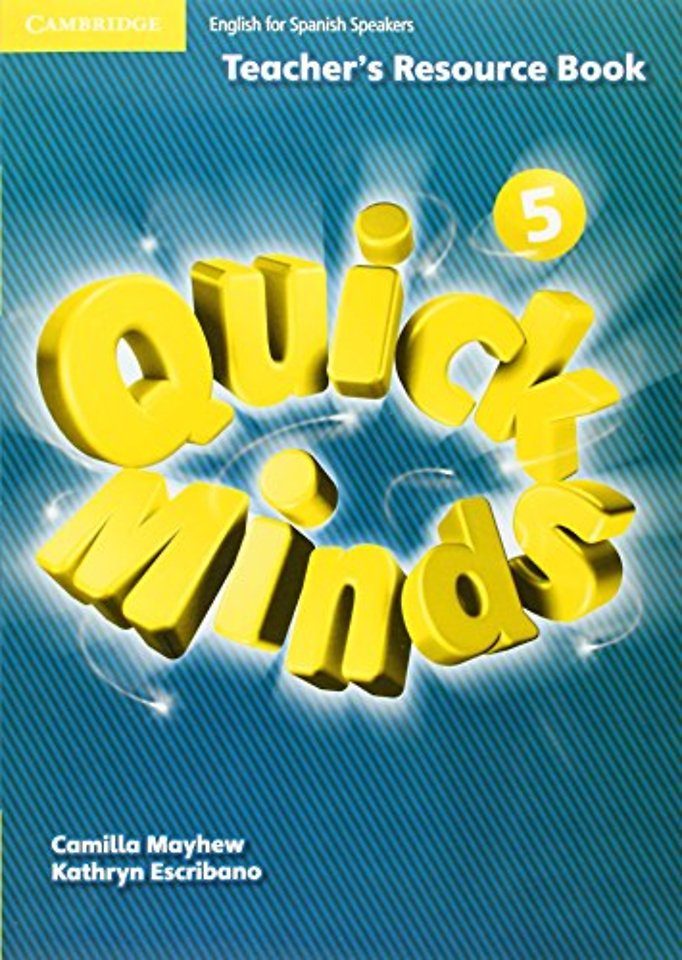 Quick Minds Level 5 Teacher's Resource Book Spanish Edition