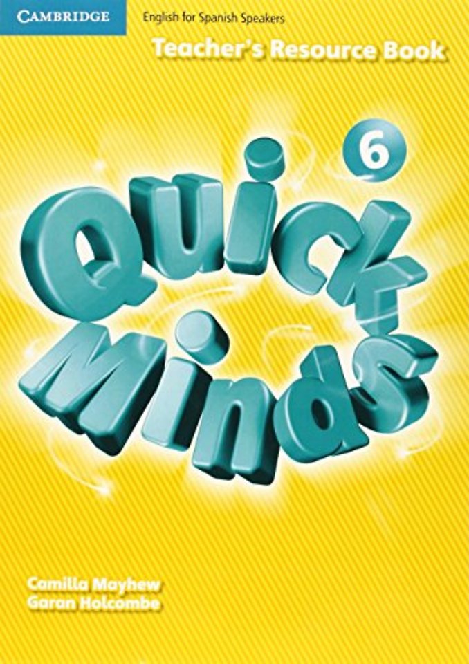 Quick Minds Level 6 Teacher's Resource Book Spanish Edition