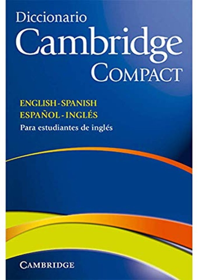 Diccionario Bilingue Cambridge Spanish-English Paperback