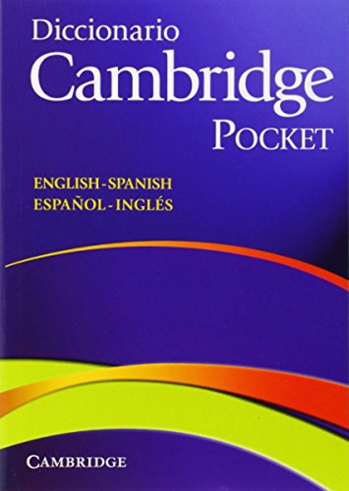Diccionario Bilingue Cambridge Spanish-English Paperback Pocket edition