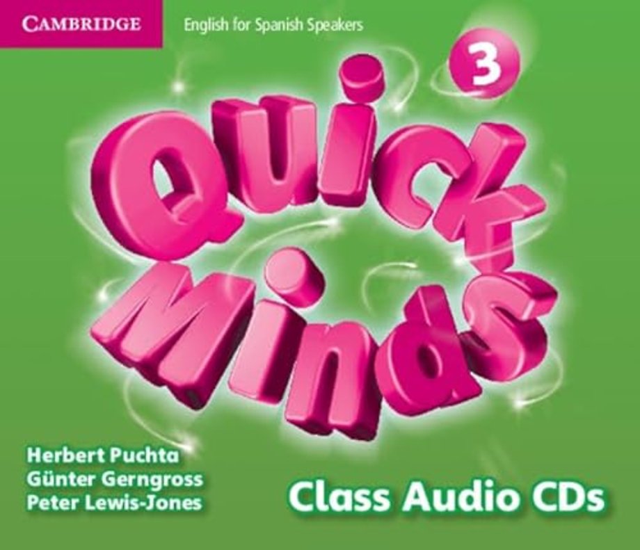 Quick Minds Level 3 Class Audio CDs (4) Spanish Edition