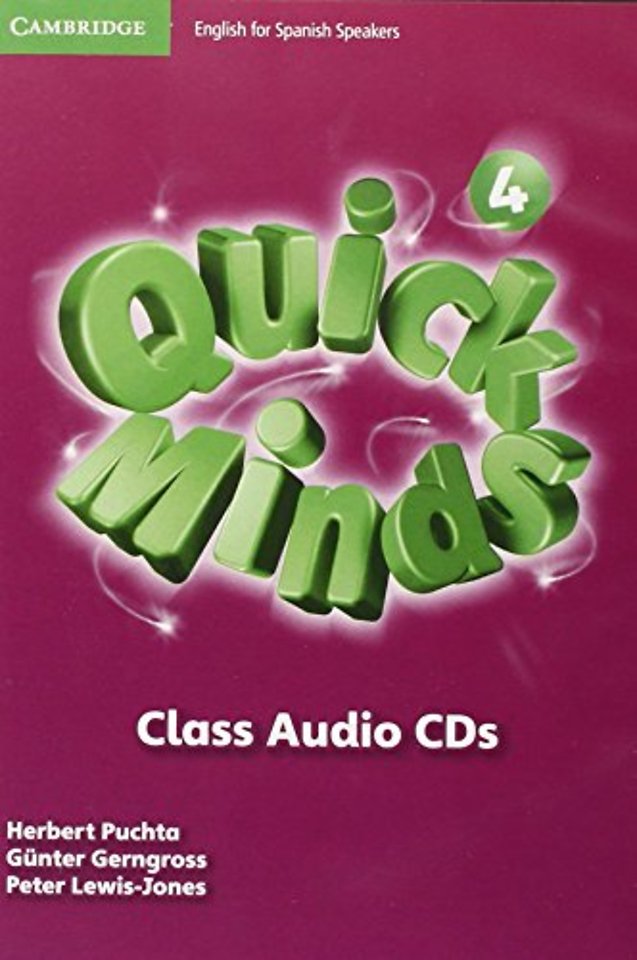 Quick Minds Level 4 Class Audio CDs (4) Spanish Edition