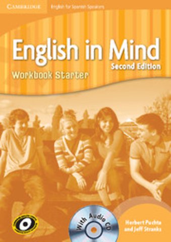 English in Mind for Spanish Speakers Starter Level Workbook with Audio CD