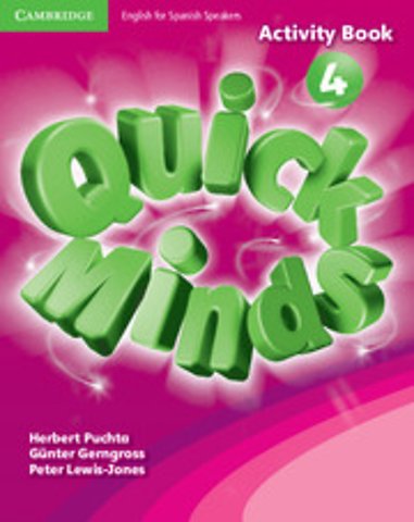 Quick Minds Level 4 Activity Book Spanish Edition