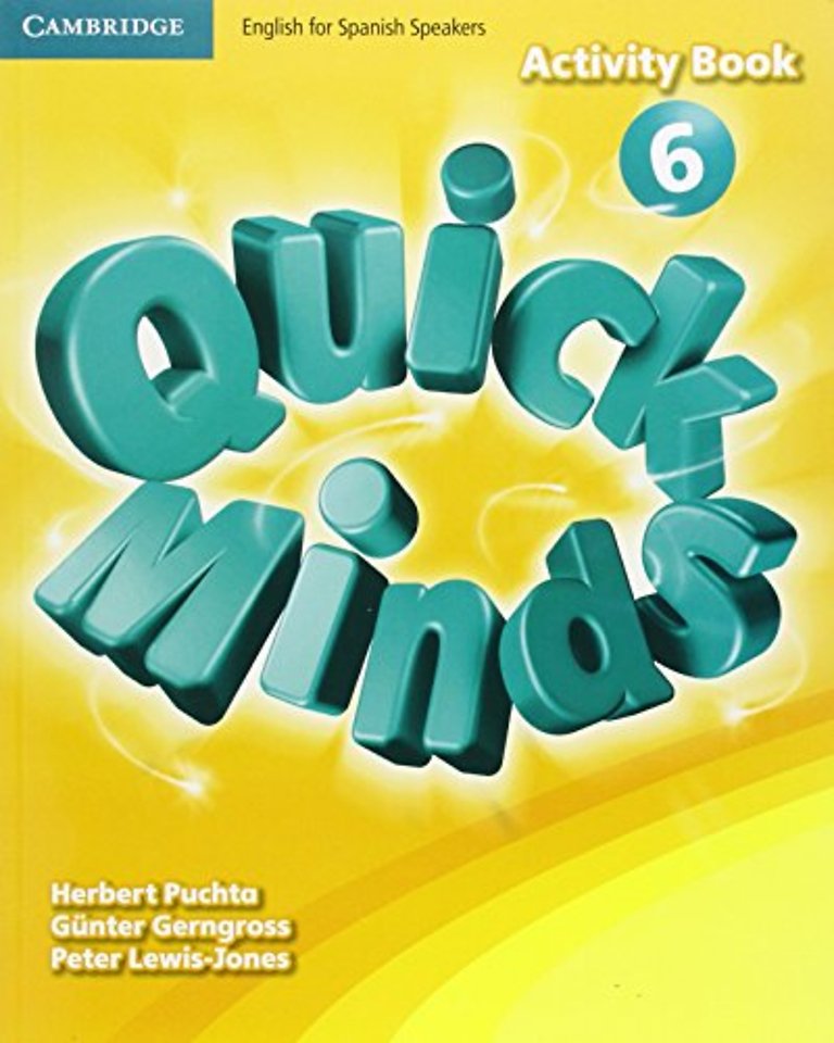 Quick Minds Level 6 Activity Book Spanish Edition