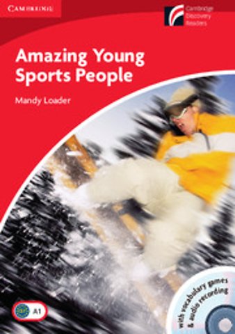Amazing Young Sports People Level 1 Beginner/Elementary Book with CD-ROM/Audio CD Pack