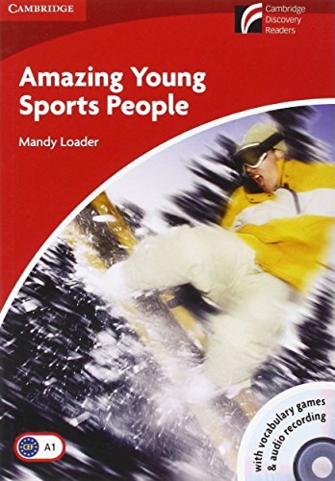 Amazing Young Sports People Level 1 Beginner/Elementary Book with CD-ROM/Audio CD Pack