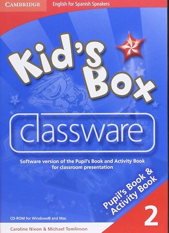 Kid's Box for Spanish Speakers Level 2 Classware CD-ROMs