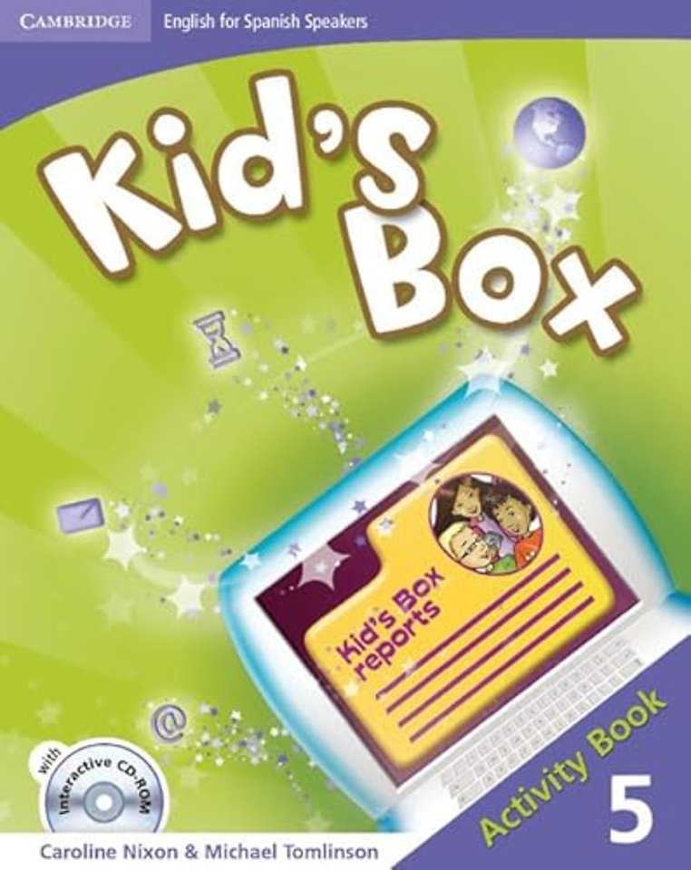 Kid's Box for Spanish Speakers Level 5 Activity Book with CD-ROM and Language Portfolio