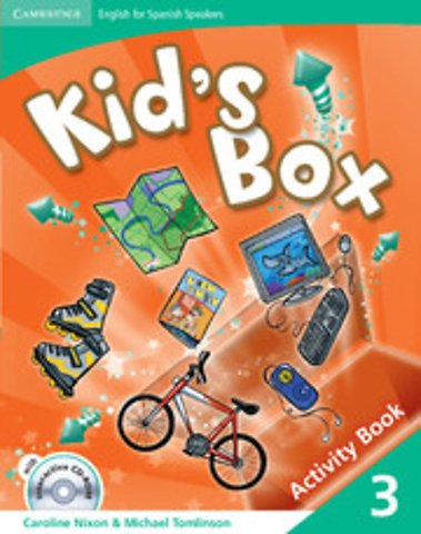 Kid's Box for Spanish Speakers Level 3 Activity Book with CD-ROM and Language Portfolio