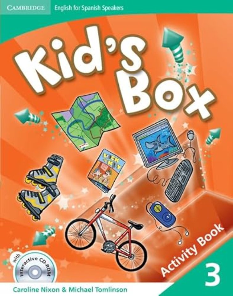 Kid's Box for Spanish Speakers Level 3 Activity Book with CD-ROM and Language Portfolio