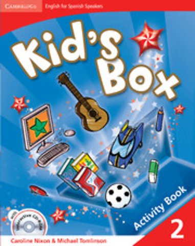 Kid's Box for Spanish Speakers Level 2 Activity Book with CD-ROM and Language Portfolio