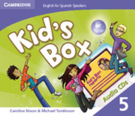Kid's Box for Spanish Speakers Level 5 Audio CDs (4)