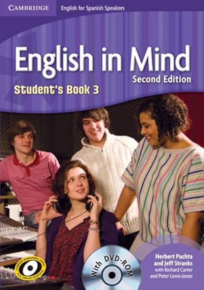 English in Mind for Spanish Speakers Level 3 Student's Book with DVD-ROM