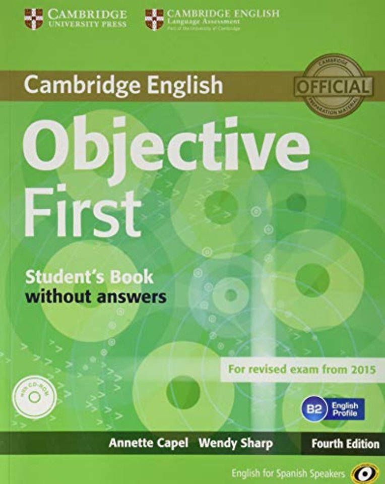 Objective First for Spanish Speakers Self-Study Pack (Student's Book with Answers, Class CDs (3))