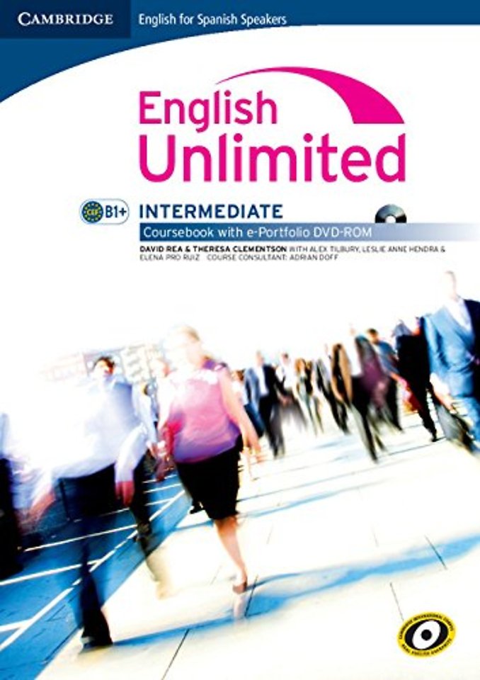 English Unlimited for Spanish Speakers Intermediate Coursebook with e-Portfolio