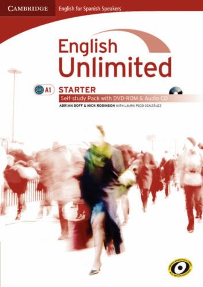 English Unlimited for Spanish Speakers Starter Self-study Pack (Workbook with DVD-ROM and Audio CD)