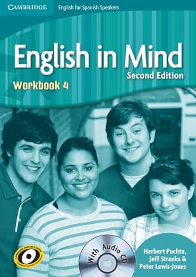 English in Mind for Spanish Speakers Level 4 Workbook with Audio CD