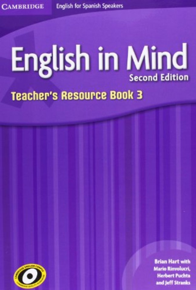 English in Mind for Spanish Speakers Level 3 Teacher's Resource Book with Class Audio CDs (4)