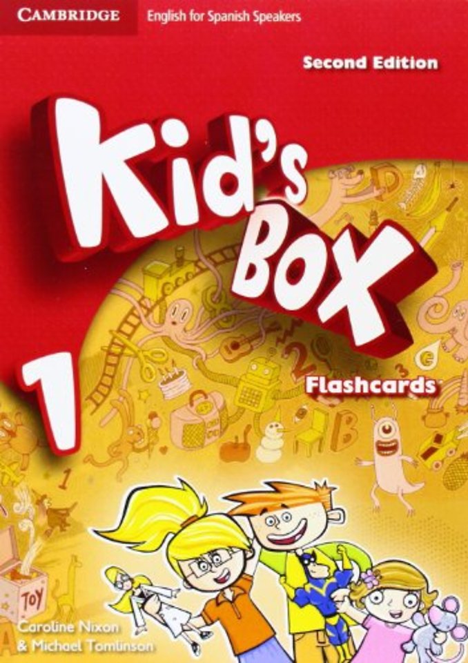 Kid's Box Level 1 Flashcards English for Spanish Speakers