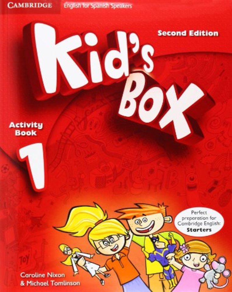 Kid's Box Level 1 Activity Book with CD-ROM and Language Portfolio English for Spanish Speakers